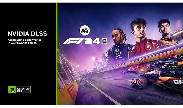 Işın izleme ve NVIDIA Reflex özellikli EA SPORTS™ F1® 24’te NVIDIA DLSS 3 ile muhteşem suratlara çıkın