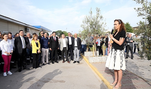 Lider Ünsal emekçilerle buluştu: Bana itimadın. Güç günleri dayanışmayla aşacağız!