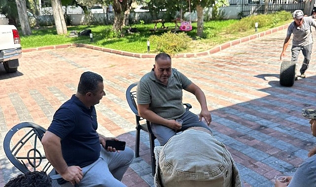 Lider Vekili Akar misyonlu işçisi ziyaret etti