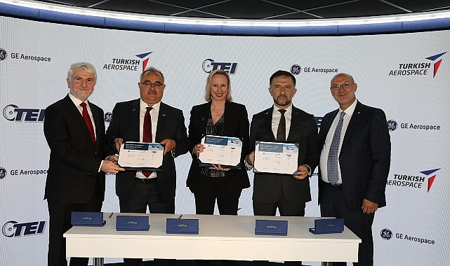 Türk Havacılık Uzay Sanayii, TEI ve GE Aerospace, HÜRJET iş birliğini genişletmek maksadıyla Mutabakat Muahedesi imzalıyor