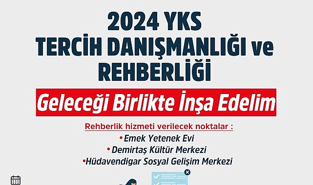 Üniversite tercihi yapacak gençlere dayanak