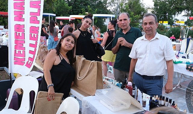 Üreten mesken hanımları kermesi başladı