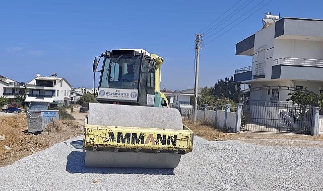 Didim Belediyesi ilçede yol atılımı başlattı
