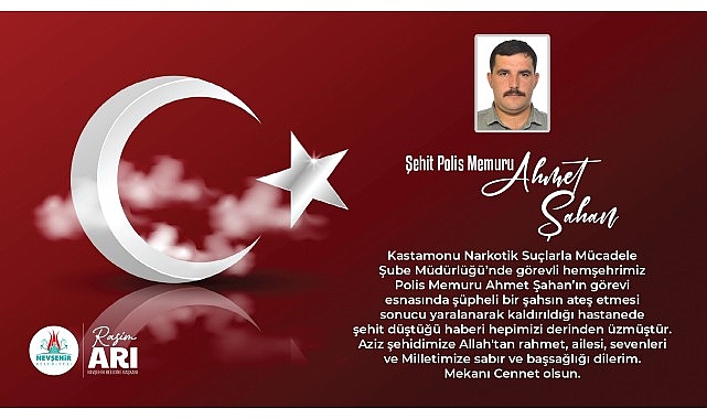 Lider Arı’dan Şehit Polis Memuru Ahmet Şahan İçin Taziye Bildirisi