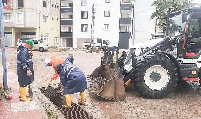 Canik’te Sağanak Yağışa Karşı Aktif Gayret