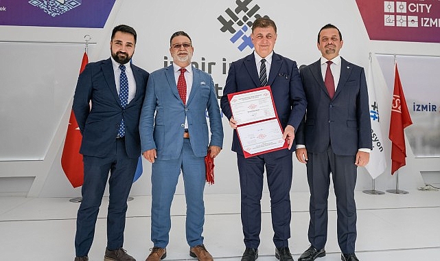 İzmir İnovasyon ve Teknoloji birincilerin şirketi oldu “Bu sertifika İzmir’i teknoloji kenti yapma gayemizin gurur belgesidir”