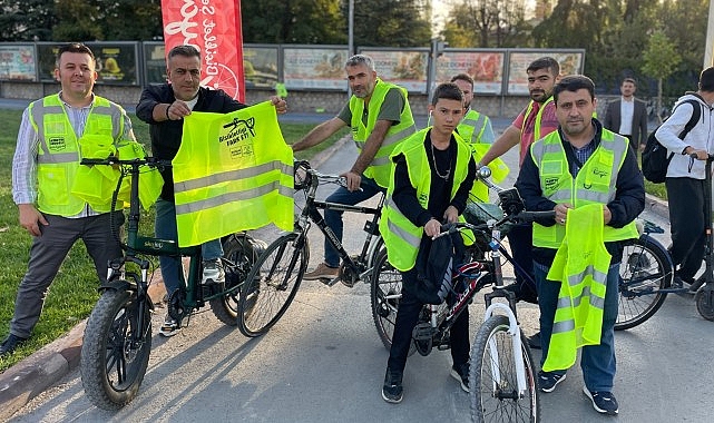 Konya Büyükşehir Bisikletli Ömrü Destekliyor, Öğrencilere Özel Etkinlikler Düzenliyor
