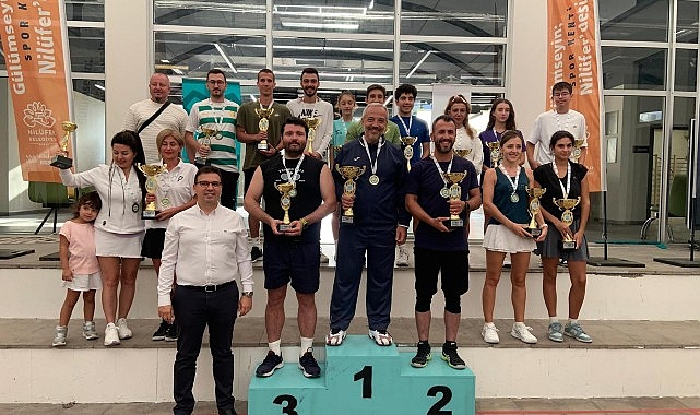 Raket Sporları Turnuvası’nda kazananlar aşikâr oldu