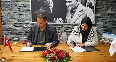 Bornova ve Filistin’in Dura Belediyesi’nden kardeşlik adımı