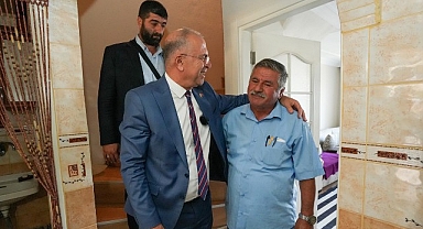 Gaziemir Belediyesi’nden yangında zarar gören evlere yardım eli