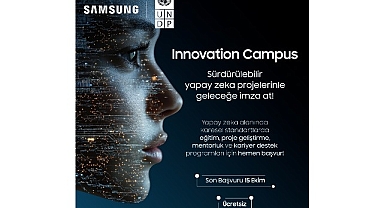 Samsung ve UNDP, Innovation Campus yapay zekâ eğitimi için gençlerin başvurularını bekliyor