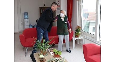 Nilüfer’de huzurevi sakinlerine afet tatbikatı