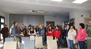 İzmirli Turist Rehberlerinden Efes Tarlası Yaşam Köyü’ne Eğitim Ziyareti