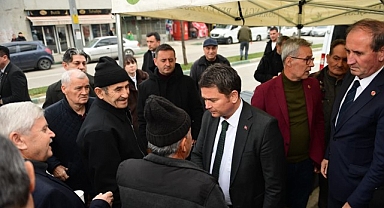 Başkan Erkan Aydın’ın Cuma Durağı Çiftehavuzlar Mahallesi Oldu