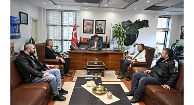 Hodri Meydan’dan Başkan Kocaman’a Ziyaret