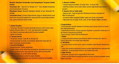 Sana Bir Sır Vereyim mi? Temalı Kompozisyon Yarışması