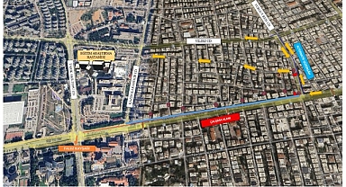 Turgut Reis Caddesi ile Falez Kavşağı arası trafiğe kapatılacak